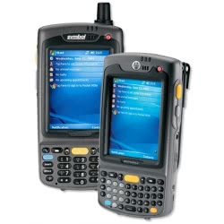 Vente de Terminaux portables PDA codes-barres Motorola-Symbol-Zebra MC70